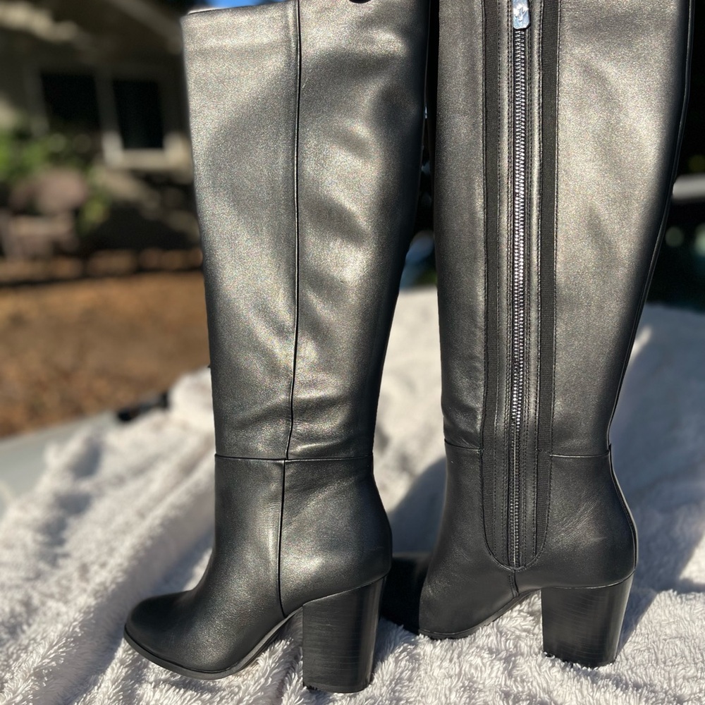 Aldo Black Over the Knee Boots